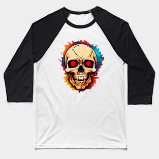 Skull Baseball T-Shirt